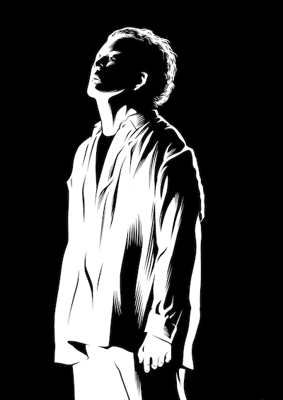 カネコアツシが描き下ろしたキタニタツヤ。