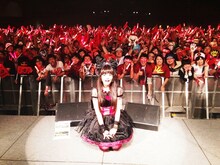 上坂すみれデビューイベントの様子。