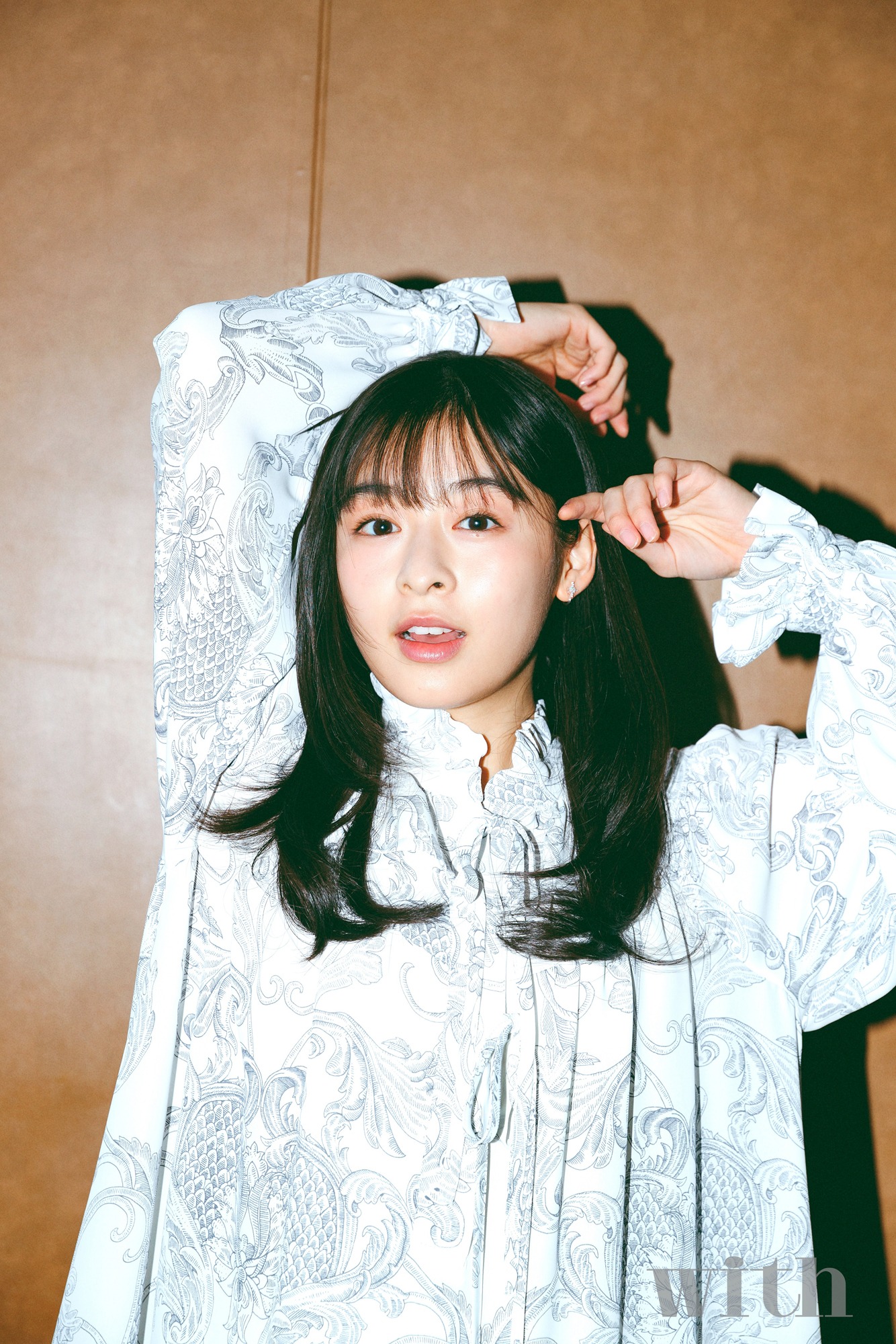 「with」2021年4月号より森七菜