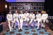 「Dynamite」を披露したBTS。(Photo by Big Hit Entertainment)