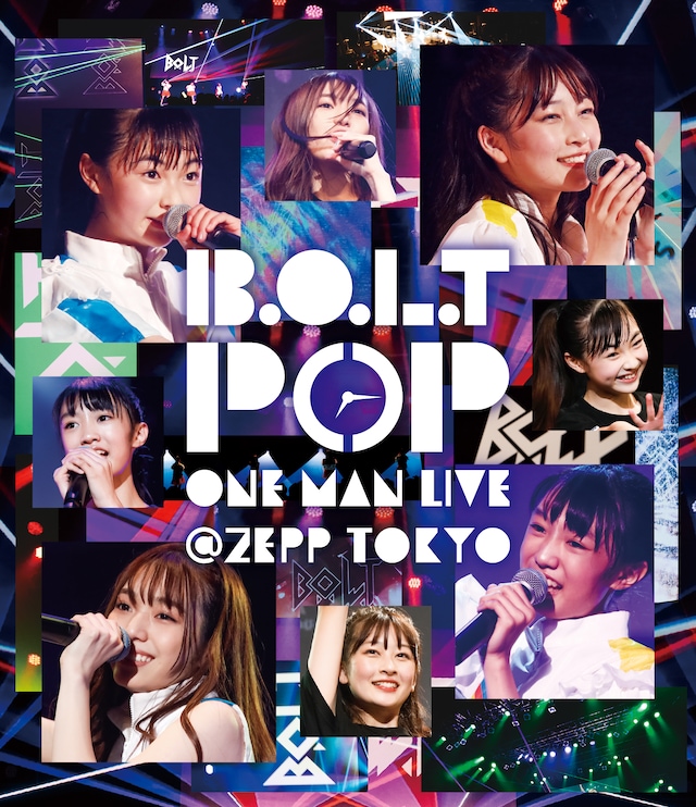 B.O.L.T「B.O.L.T『POP』ONE MAN LIVE@Zepp Tokyo」ジャケット
