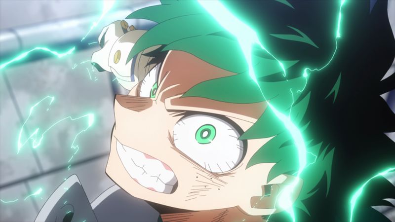 アニメ「僕のヒーローアカデミア」より。(c)堀越耕平 / 集英社・僕のヒーローアカデミア製作委員会