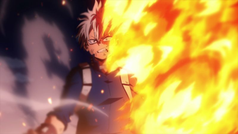 アニメ「僕のヒーローアカデミア」より。(c)堀越耕平 / 集英社・僕のヒーローアカデミア製作委員会