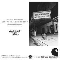 「“ALL I NEED IS ONE MOMENT” Carhartt WIP Presents cherry chill will. Photo Exhibition 2021 -Hiroshima City Edition-」告知画像