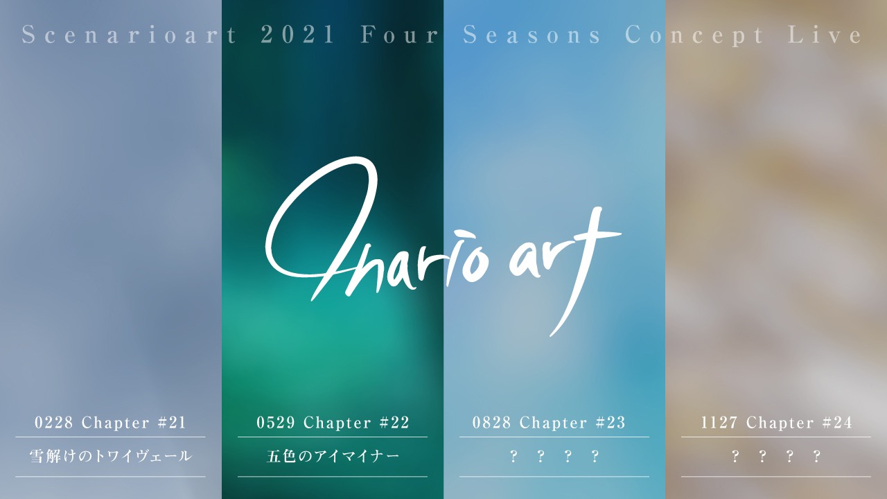 シナリオアート「4narioart」告知ビジュアル