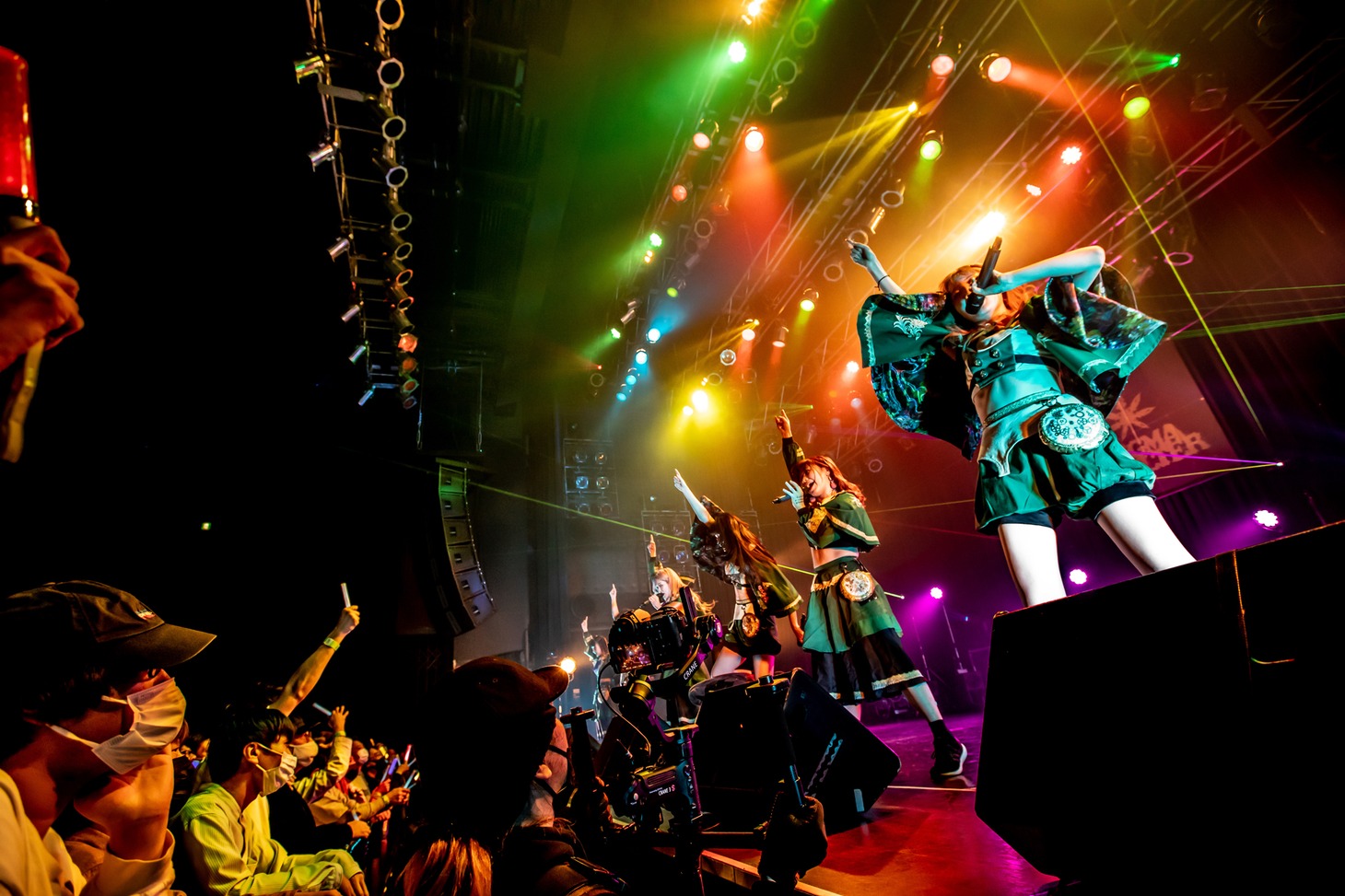 MIGMA SHELTER「Hyper Bridge!!」の様子。（撮影：Masayo）