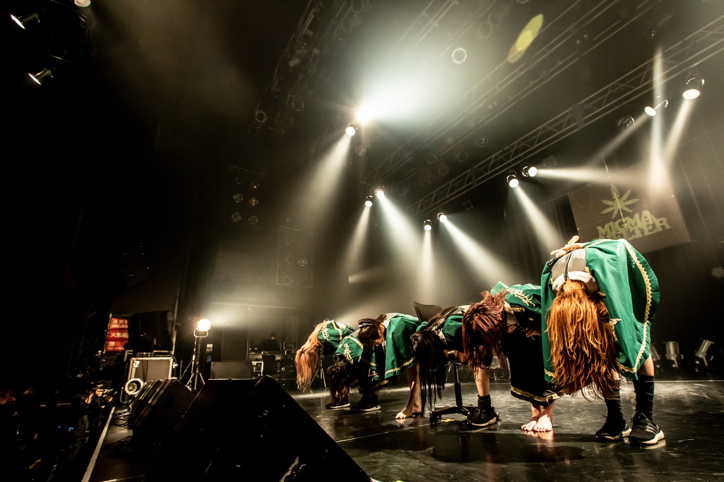 MIGMA SHELTER「Hyper Bridge!!」の様子。（撮影：Masayo）