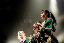 左からレーレ、ナーナナラ、ブラジル。（撮影：Masayo）