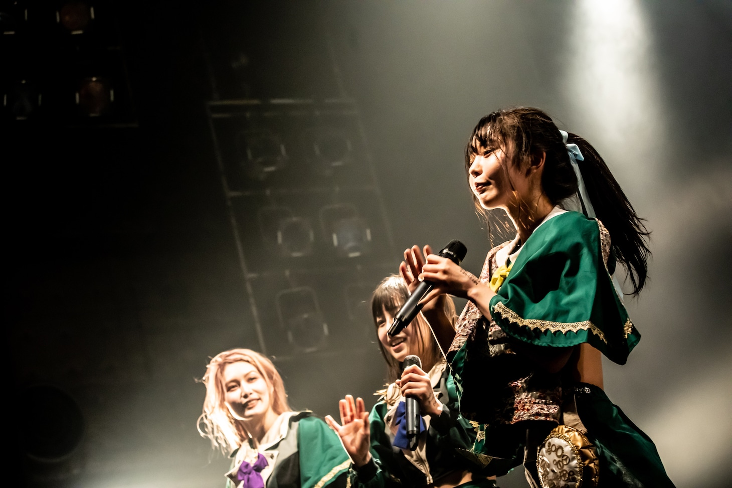 左からレーレ、ナーナナラ、ブラジル。（撮影：Masayo）