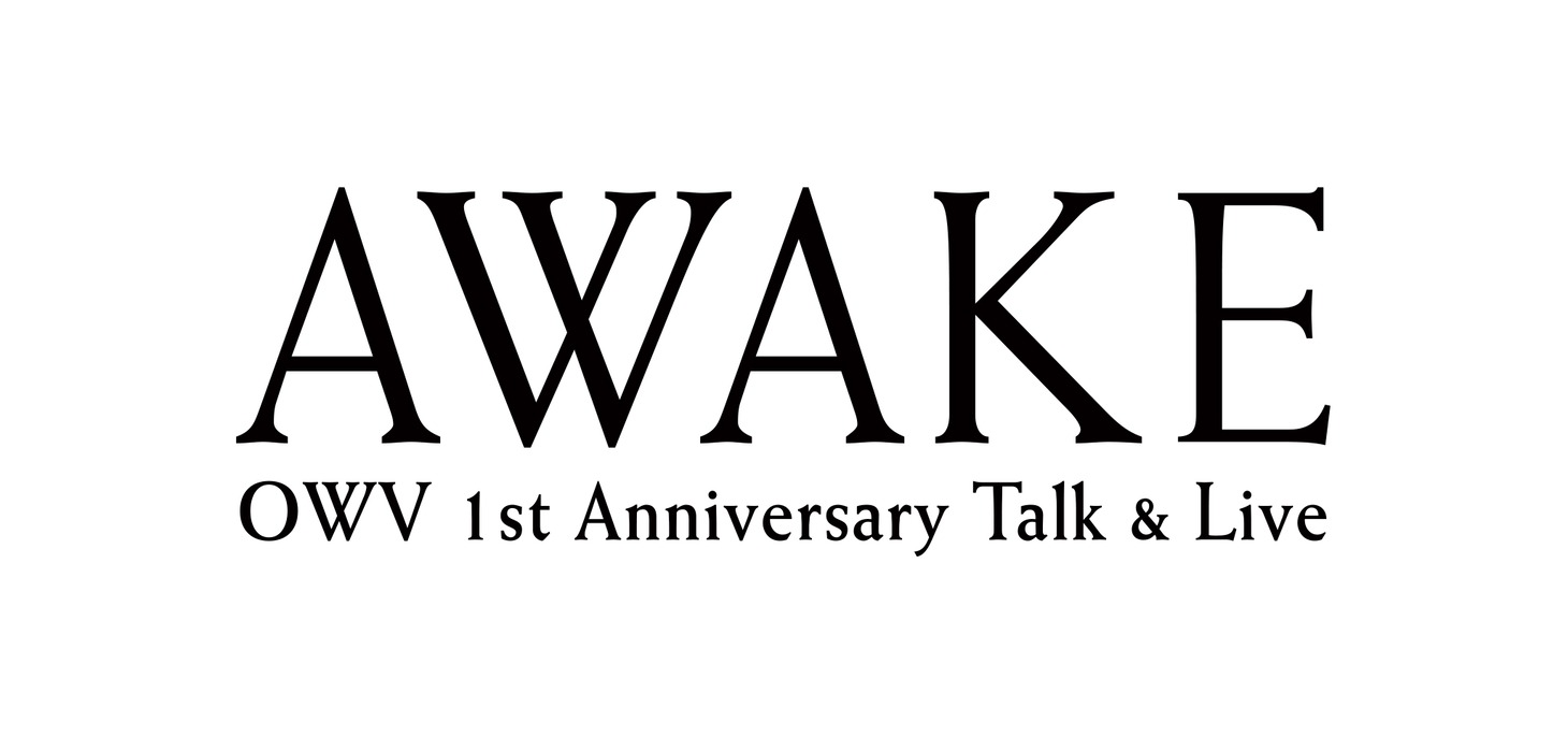 「OWV 1st Anniversary Talk & Live "AWAKE"」ロゴ