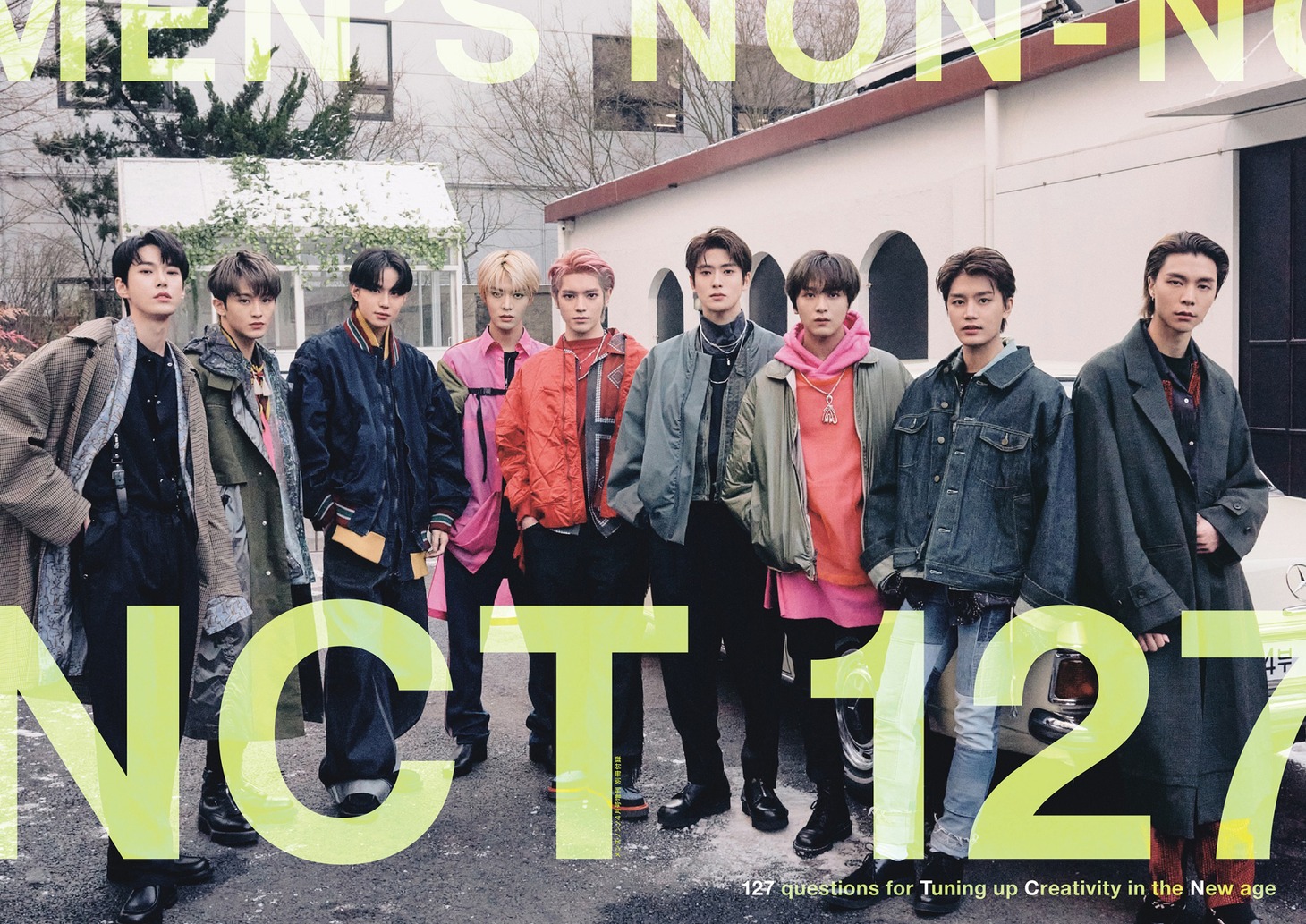 「MEN'S NON-NO」4月号特別版（増刊）別冊付録表紙(c)MEN'S NON-NO4月号 / 集英社　撮影 / HEEHYUN OH