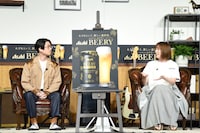 トークの様子。