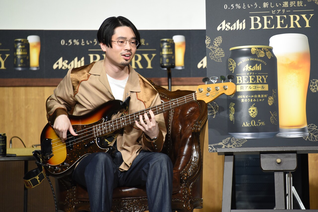 ハマ・オカモト（OKAMOTO'S） - ハマ・オカモト、CM会見で本田翼に