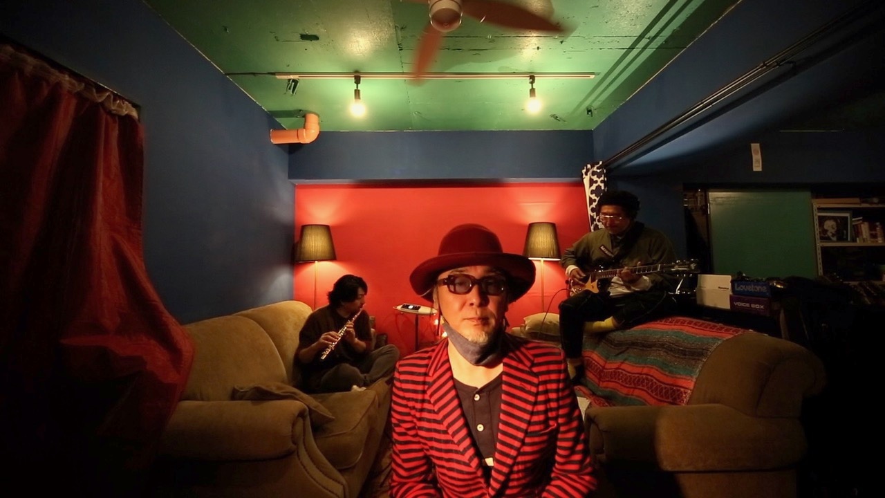 柚木隆一郎と會田茂一による、EL-MALO「FOOLS」のセッション動画より。
