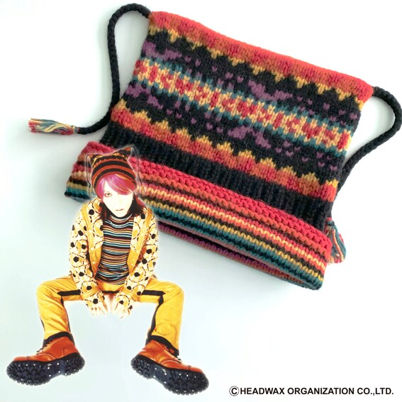 「hide 紐付きニットキャップ」サンプル画像