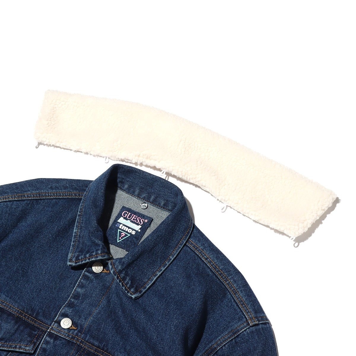 GUESS × atmos × BAD MOOD DENIM JKT