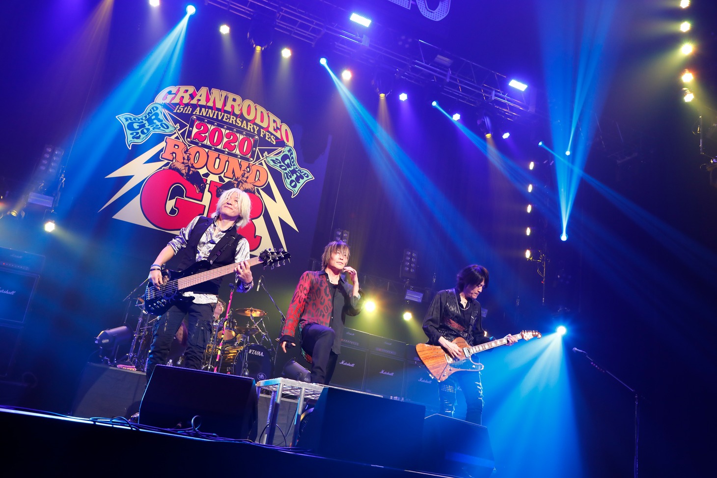 GRANRODEOのライブの様子。（撮影：キセキミチコ）