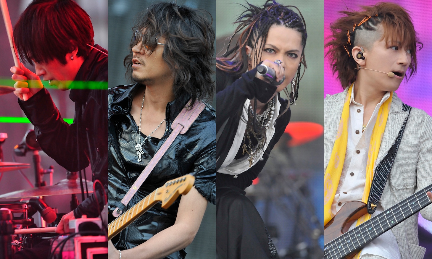 「L'Arc-en-Ciel『20th L'Anniversary WORLD TOUR 2012 THE FINAL』May 20, 2012 ユニバーサル・スタジオ・ジャパン野外特設会場」より。
