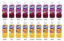 「ファンタ」NiziU限定デザインボトル。