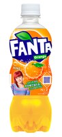 「ファンタ オレンジ」NiziU限定デザインボトル。NINAバージョン。