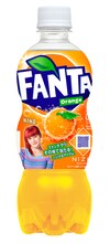 「ファンタ オレンジ」NiziU限定デザインボトル。NINAバージョン。