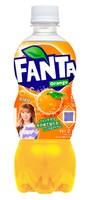 「ファンタ オレンジ」NiziU限定デザインボトル。RIKUバージョン。
