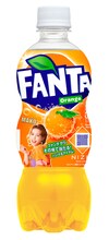 「ファンタ オレンジ」NiziU限定デザインボトル。MAKOバージョン。