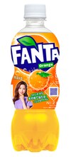 「ファンタ オレンジ」NiziU限定デザインボトル。MAYAバージョン。