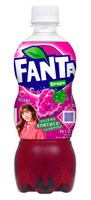 「ファンタ グレープ」NiziU限定デザインボトル。MIIHIバージョン。