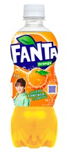 「ファンタ オレンジ」NiziU限定デザインボトル。RIOバージョン。