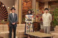 左からリリー・フランキー、池田エライザ、秦基博。（写真提供：NHK）