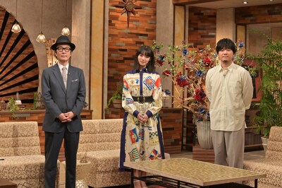 左からリリー・フランキー、池田エライザ、秦基博。（写真提供：NHK）