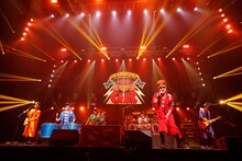 氣志團のライブの様子。（撮影：キセキミチコ）