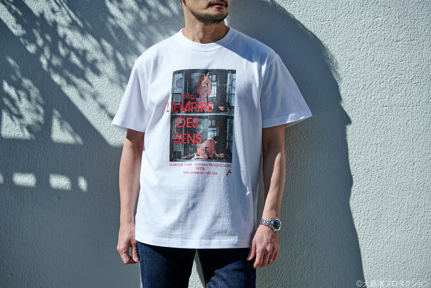 「愛のコリーダ」Tシャツ 着用イメージ