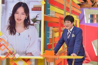 左から大政絢、林修 (c)MBS