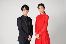 左から亀梨和也（KAT-TUN）、松下奈緒。 (c)日本テレビ