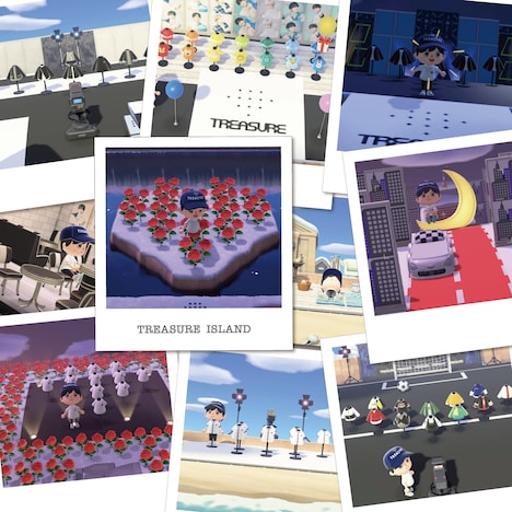 「トレジャー島」の様子。