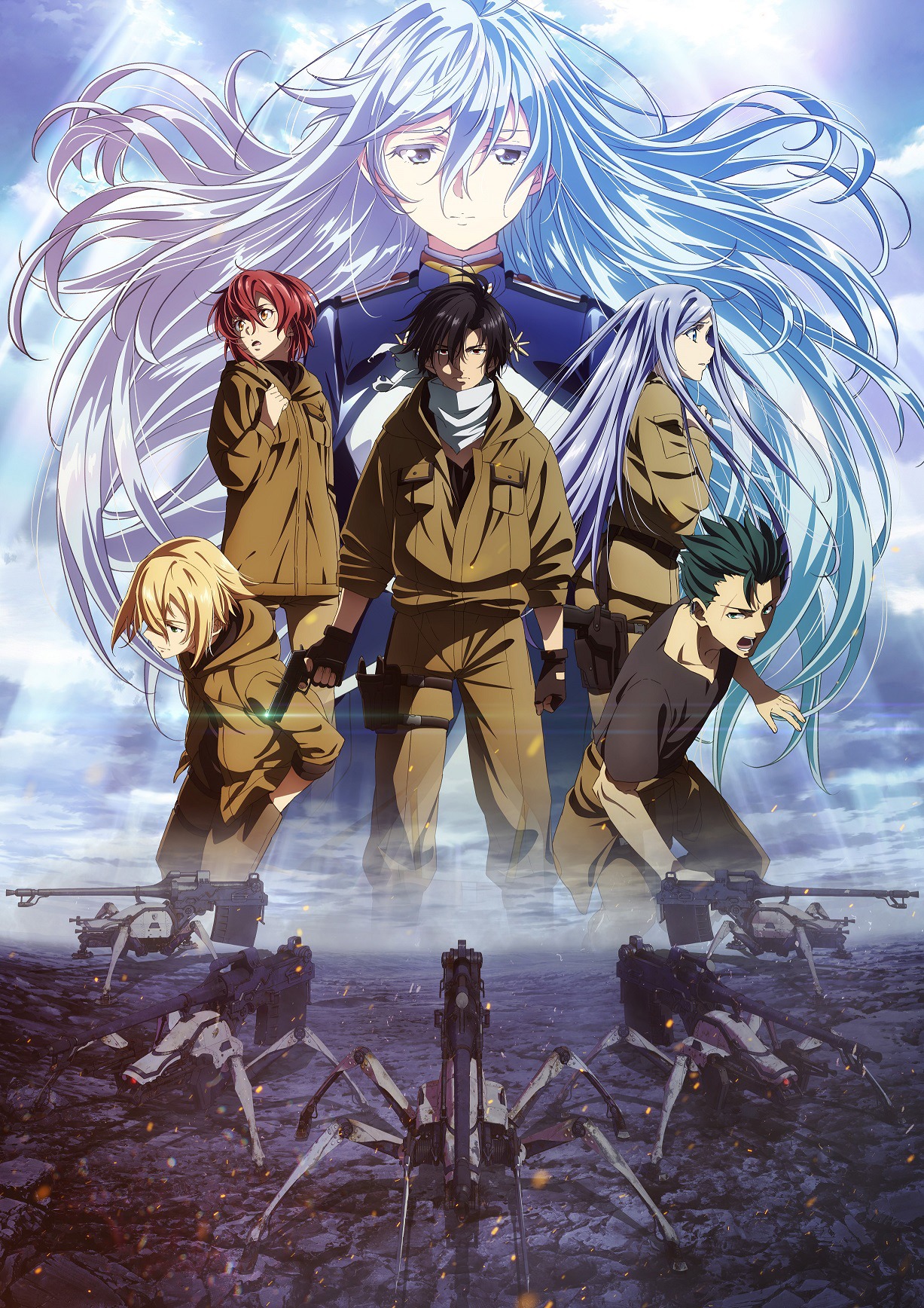 「86―エイティシックス―」キービジュアル (c)2020 安里アサト/KADOKAWA/Project-86