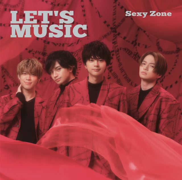Sexy Zone「LET'S MUSIC」通常盤ジャケット
