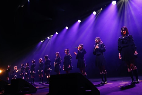 「=LOVE 佐竹のん乃卒業コンサート ~君のいる世界~」の様子。(写真提供:代々木アニメーション学院)