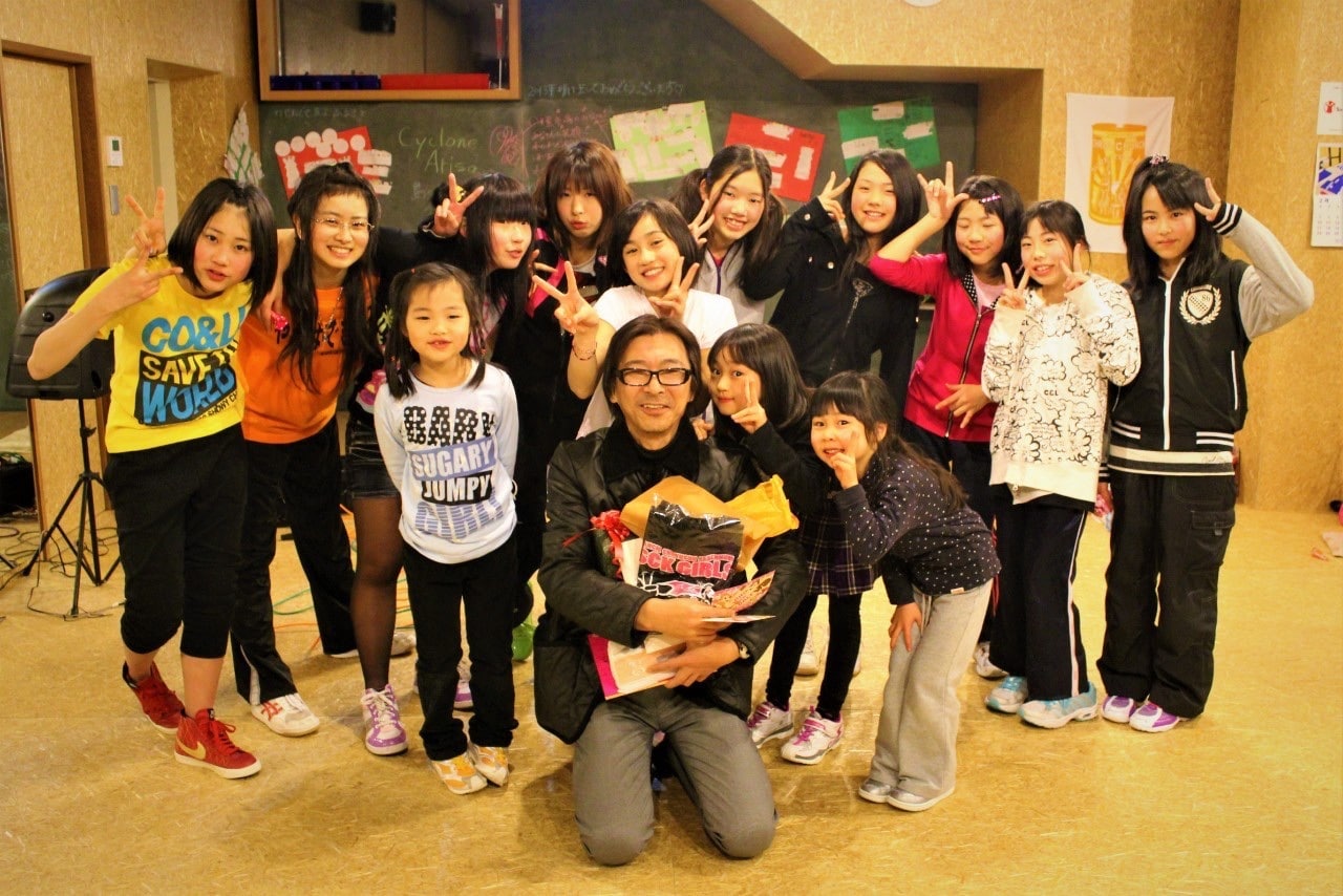 SCK GIRLSを作った阿部さんとの写真。