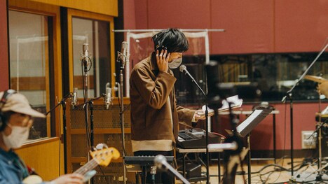 NHK総合ドラマ「きれいのくに」劇伴レコーディングの様子。（撮影：後藤武浩）