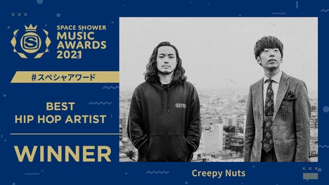 「SPACE SHOWER MUSIC AWARDS 2021」より。