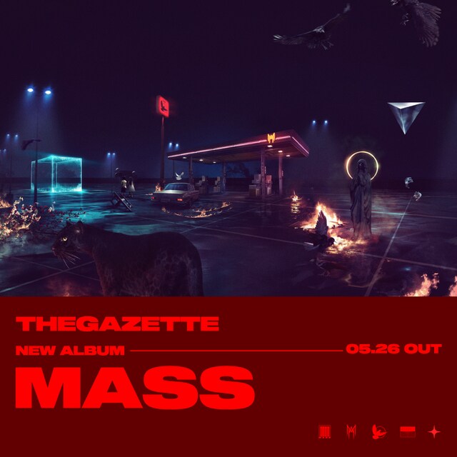 the GazettE「MASS」告知ビジュアル