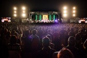 2011年に開催された「ARABAKI ROCK FEST.11」の会場風景。