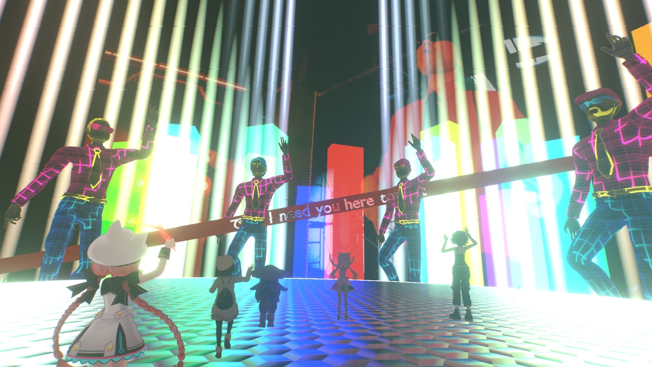 3月6日に行われたバーチャルライブイベント「PKCZ VR SPECIAL ChamberZ」の様子。