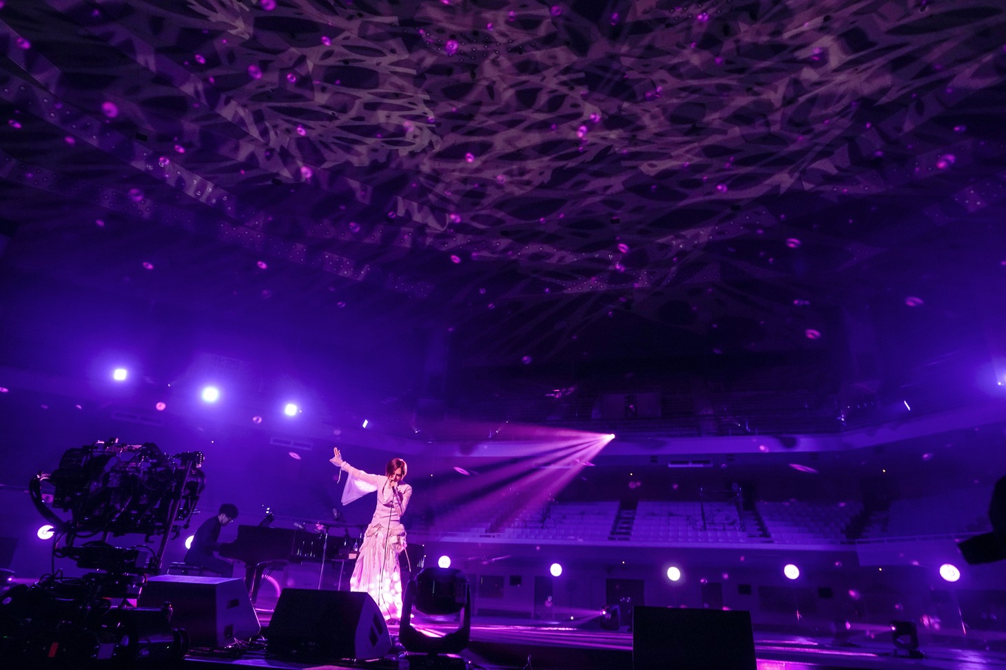「蒼井翔太 ONLINE LIVE at 日本武道館 うたいびと」の様子。