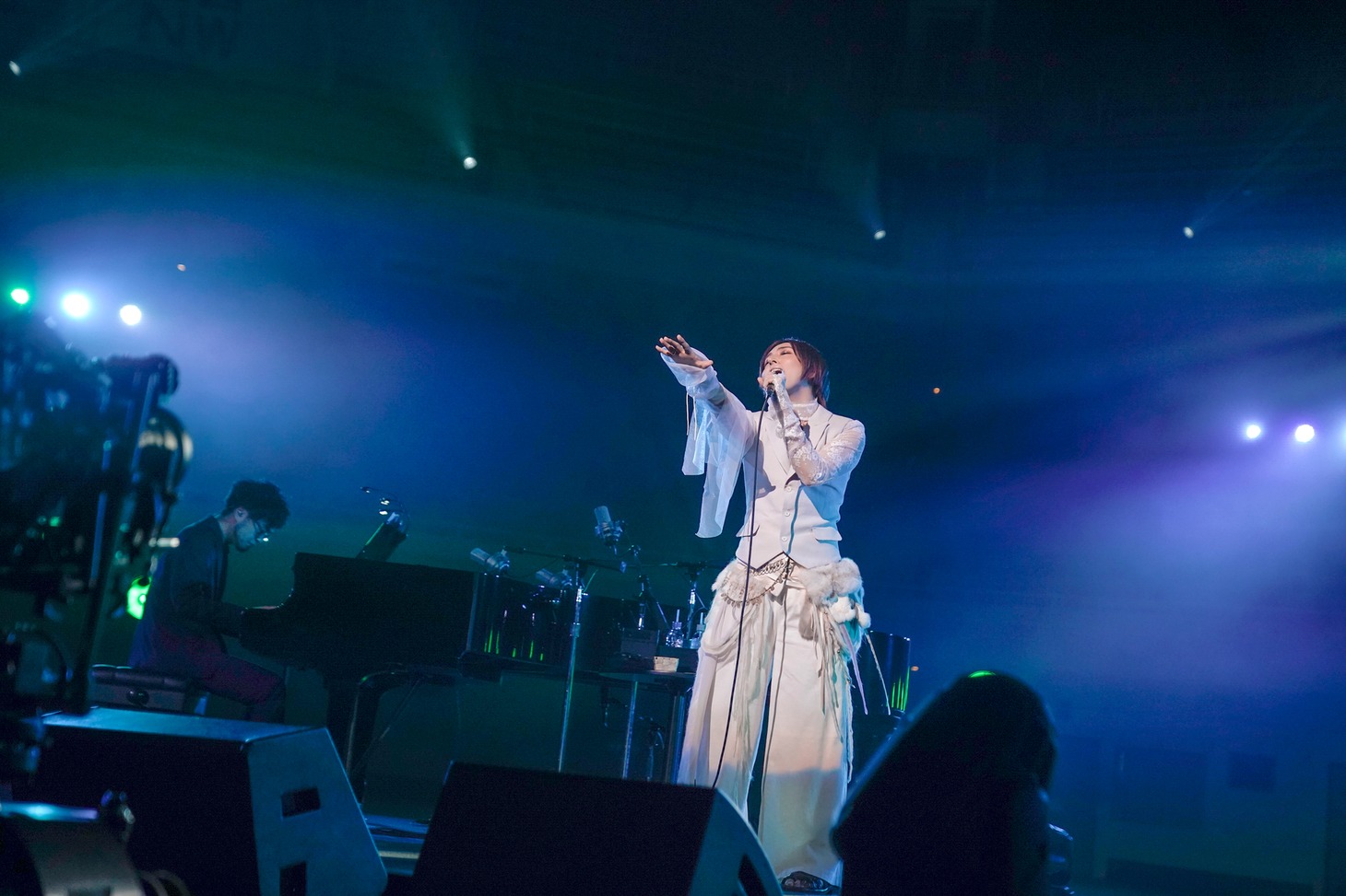 「蒼井翔太 ONLINE LIVE at 日本武道館 うたいびと」の様子。