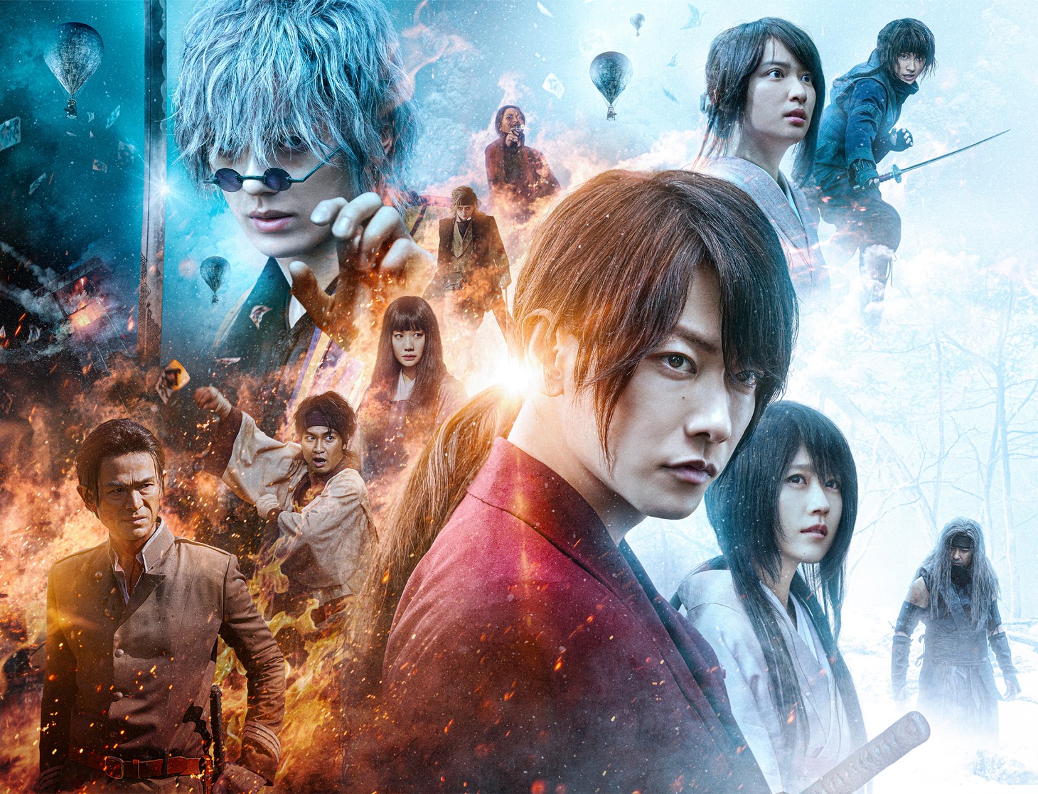「るろうに剣心 最終章」ビジュアル (c)和月伸宏／集英社 (c)2020映画「るろうに剣心　最終章 The Final/The Beginning」製作委員会