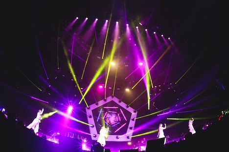 「Little Glee Monster Arena Tour 2021 "Dearest"」大阪・大阪城ホール公演の様子。（撮影：渡邉一生）